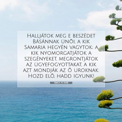 Ámos 4:1 KAR Bibliai verskép