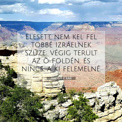 Ámos 5:2 KAR Bibliai verskép