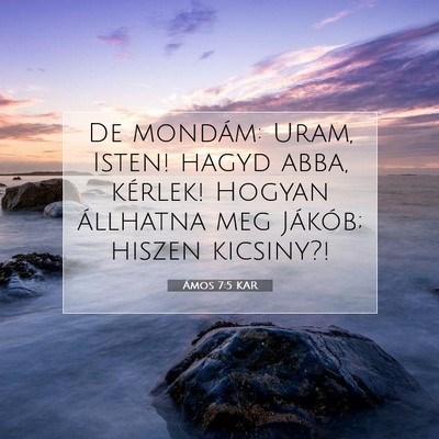 Ámos 7:5 KAR Bibliai verskép