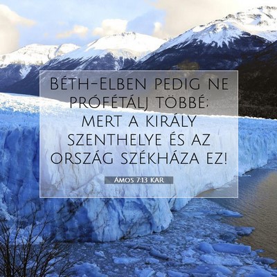 Ámos 7:13 KAR Bibliai verskép