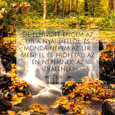 Ámos 7:15 KAR Bibliai verskép