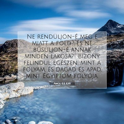 Ámos 8:8 KAR Bibliai verskép