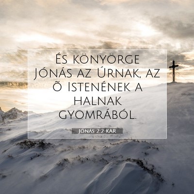 Jónás 2:2 KAR Bibliai verskép