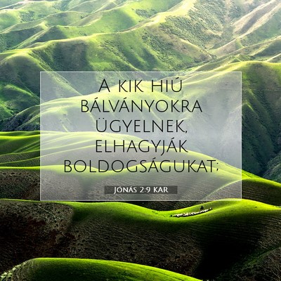 Jónás 2:9 Bibliai vers magyarázata