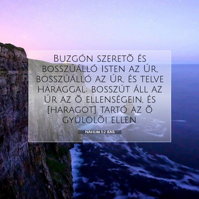 Náhum 1:2 KAR Bibliai verskép
