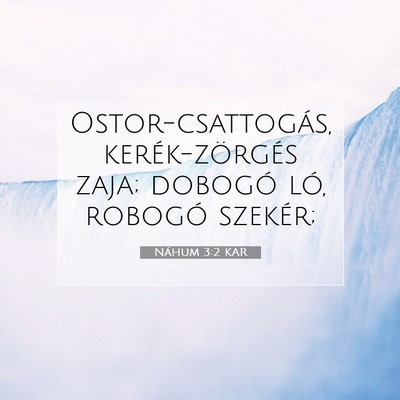 Náhum 3:2 KAR Bibliai verskép