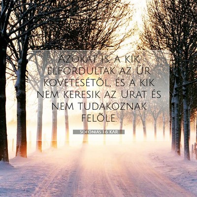 Sofóniás 1:6 Bibliai vers magyarázata