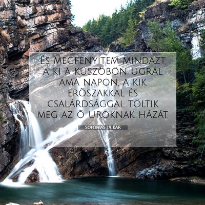 Sofóniás 1:9 Bibliai vers magyarázata