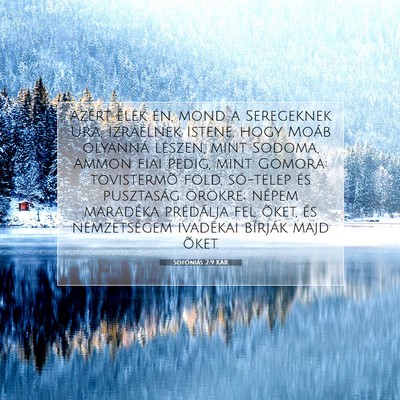 Sofóniás 2:9 KAR Bibliai verskép