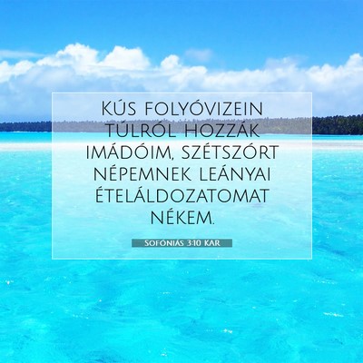 Sofóniás 3:10 KAR Bibliai verskép
