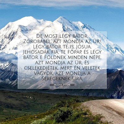 Aggeus 2:4 KAR Bibliai verskép