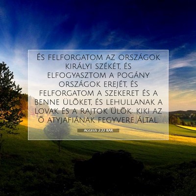 Aggeus 2:22 KAR Bibliai verskép