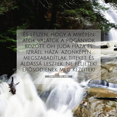 Zakariás 8:13 KAR Bibliai verskép