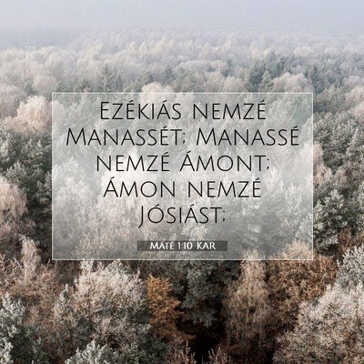 Máté 1:10 Bibliai vers magyarázata