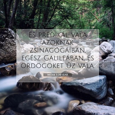 Márk 1:39 Bibliai vers magyarázata