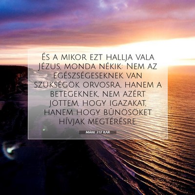 Márk 2:17 Bibliai vers magyarázata