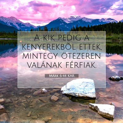 Márk 6:44 Bibliai vers magyarázata