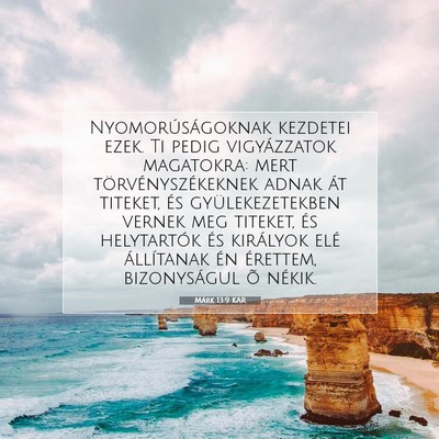 Márk 13:9 Bibliai vers magyarázata