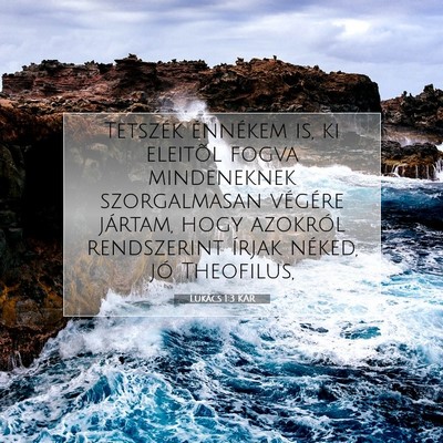Lukács 1:3 Bibliai vers magyarázata