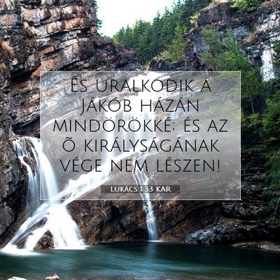 Lukács 1:33 Bibliai vers magyarázata