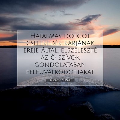 Lukács 1:51 Bibliai vers magyarázata