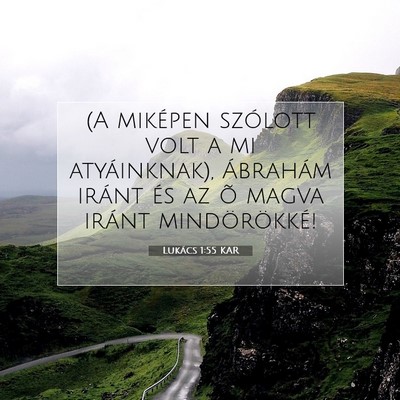 Lukács 1:55 Bibliai vers magyarázata