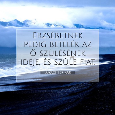 Lukács 1:57 Bibliai vers magyarázata