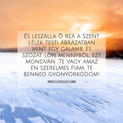 Lukács 3:22 Bibliai vers magyarázata