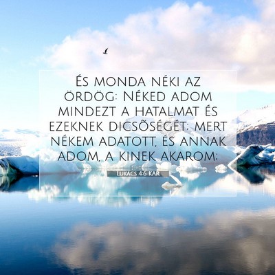 Lukács 4:6 Bibliai vers magyarázata