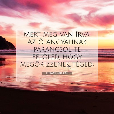 Lukács 4:10 Bibliai vers magyarázata