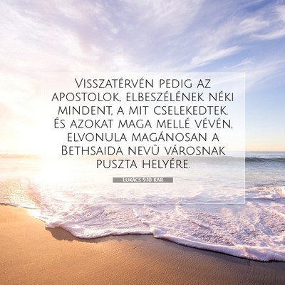 Lukács 9:10 Bibliai vers magyarázata