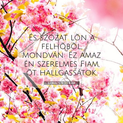Lukács 9:35 Bibliai vers magyarázata