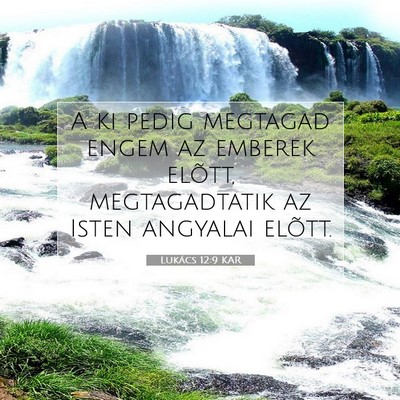 Lukács 12:9 Bibliai vers magyarázata