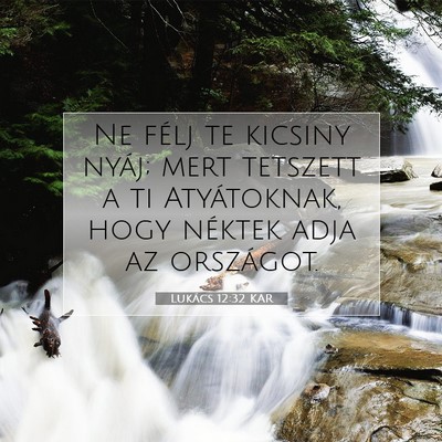 Lukács 12:32 Bibliai vers magyarázata