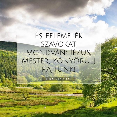 Lukács 17:13 Bibliai vers magyarázata