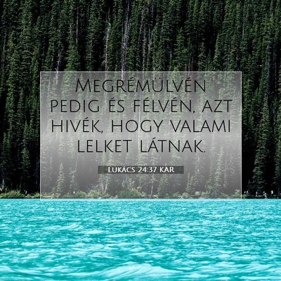 Lukács 24:37 Bibliai vers magyarázata