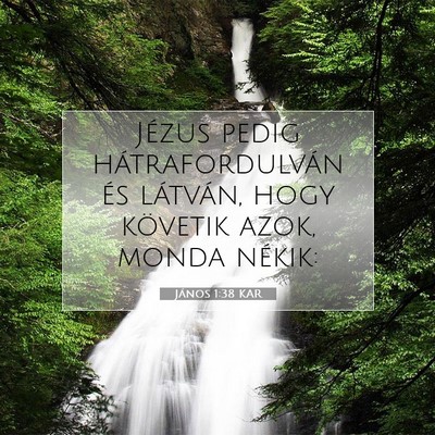 János 1:38 Bibliai vers magyarázata