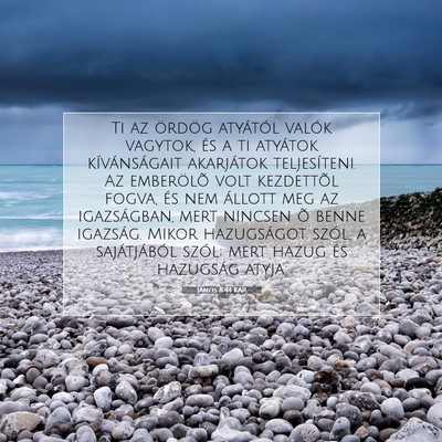 János 8:44 KAR Bibliai verskép