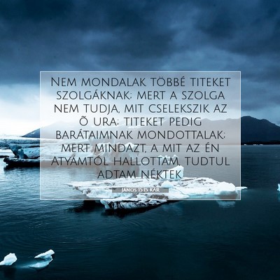 János 15:15 KAR Bibliai verskép