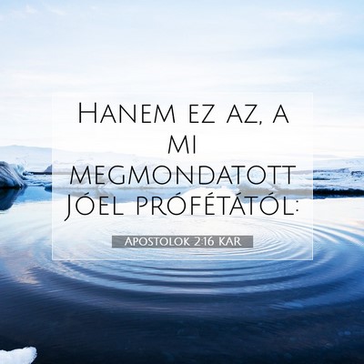 Apostolok 2:16 KAR Bibliai verskép
