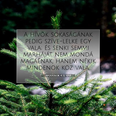 Apostolok 4:32 KAR Bibliai verskép
