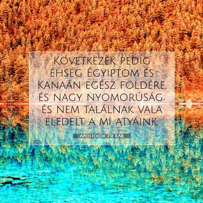 Apostolok 7:11 KAR Bibliai verskép