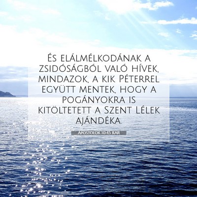 Apostolok 10:45 KAR Bibliai verskép