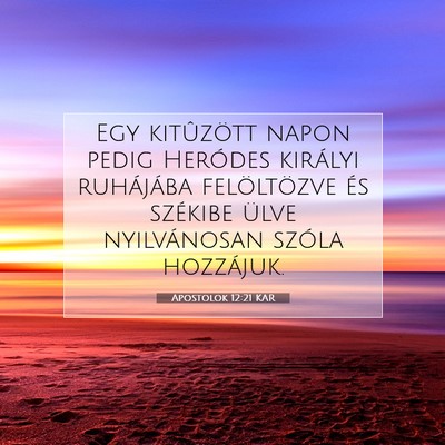 Apostolok 12:21 KAR Bibliai verskép