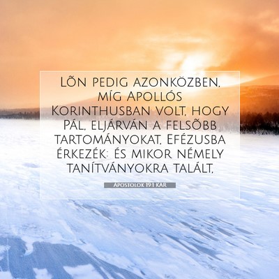Apostolok 19:1 KAR Bibliai verskép