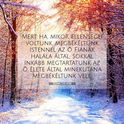 Róma 5:10 KAR Bibliai verskép