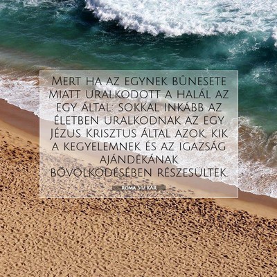 Róma 5:17 KAR Bibliai verskép
