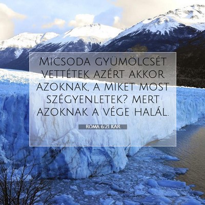 Róma 6:21 KAR Bibliai verskép