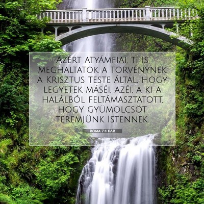 Róma 7:4 KAR Bibliai verskép
