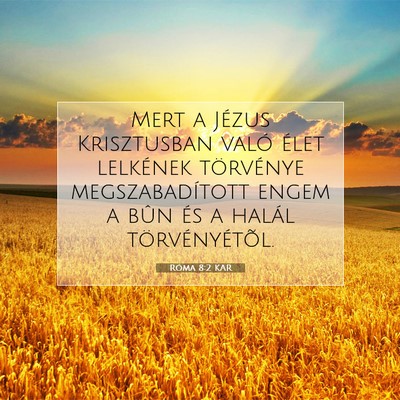 Róma 8:2 KAR Bibliai verskép